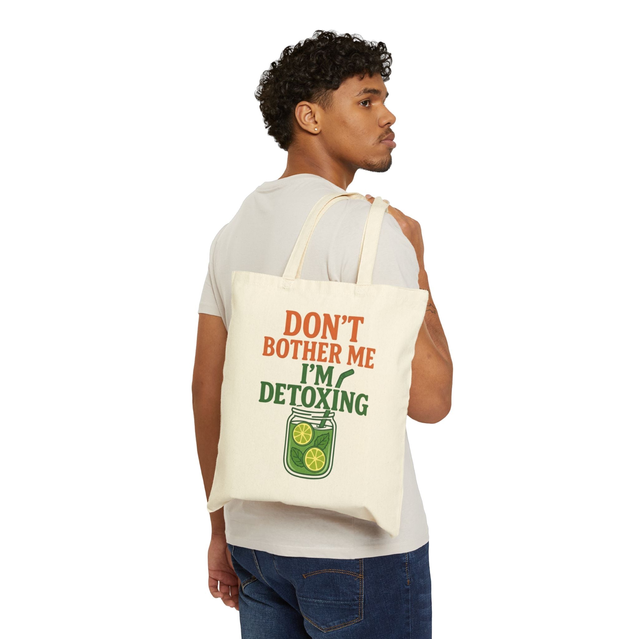 " Dont bother me im Detoxing " Essential Tote Bag