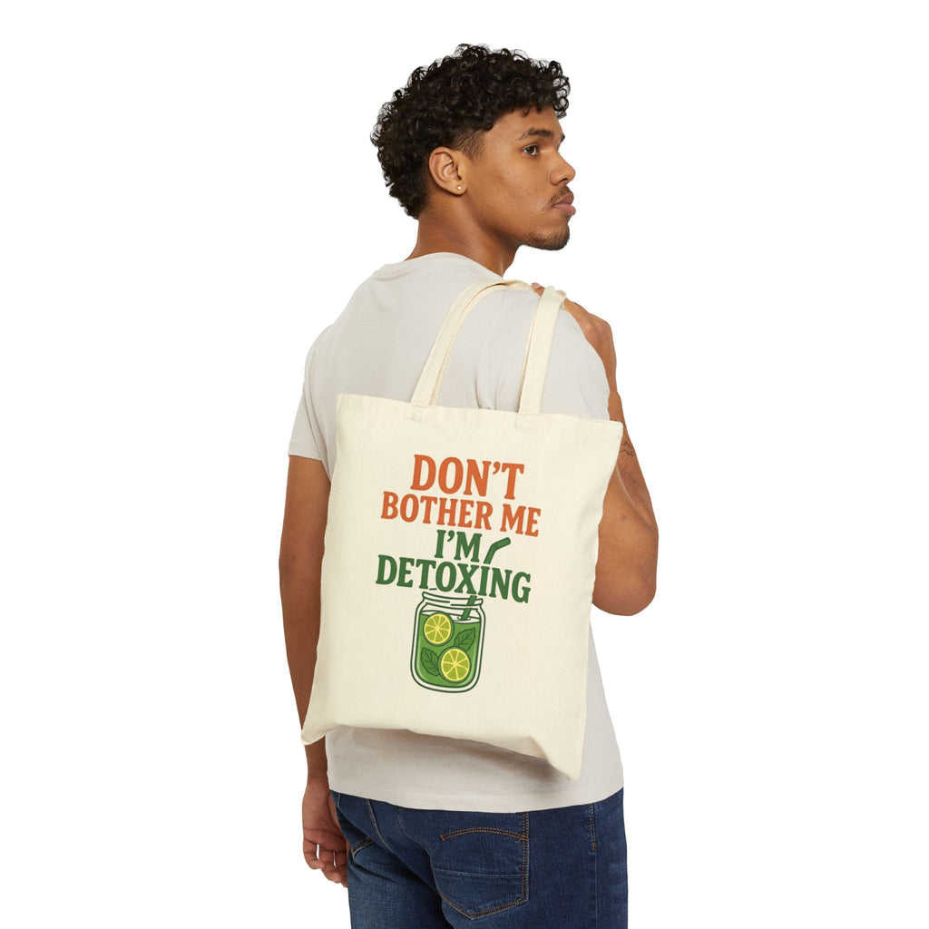" Dont bother me im Detoxing " Essential Tote Bag