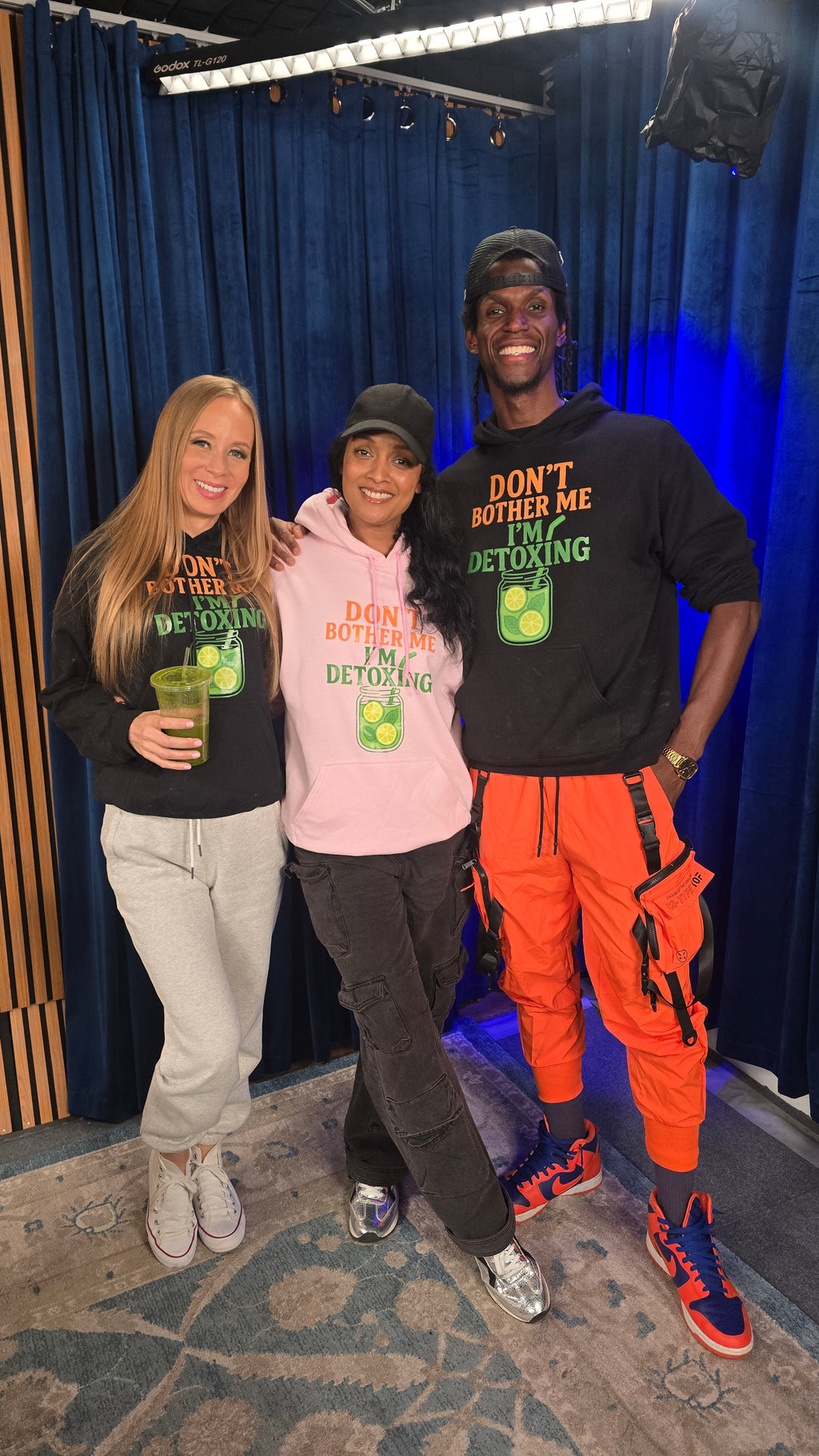 DON'T BOTHER ME, IM DETOXING, THE ESSENTIAL HOODIE ! UNISEX