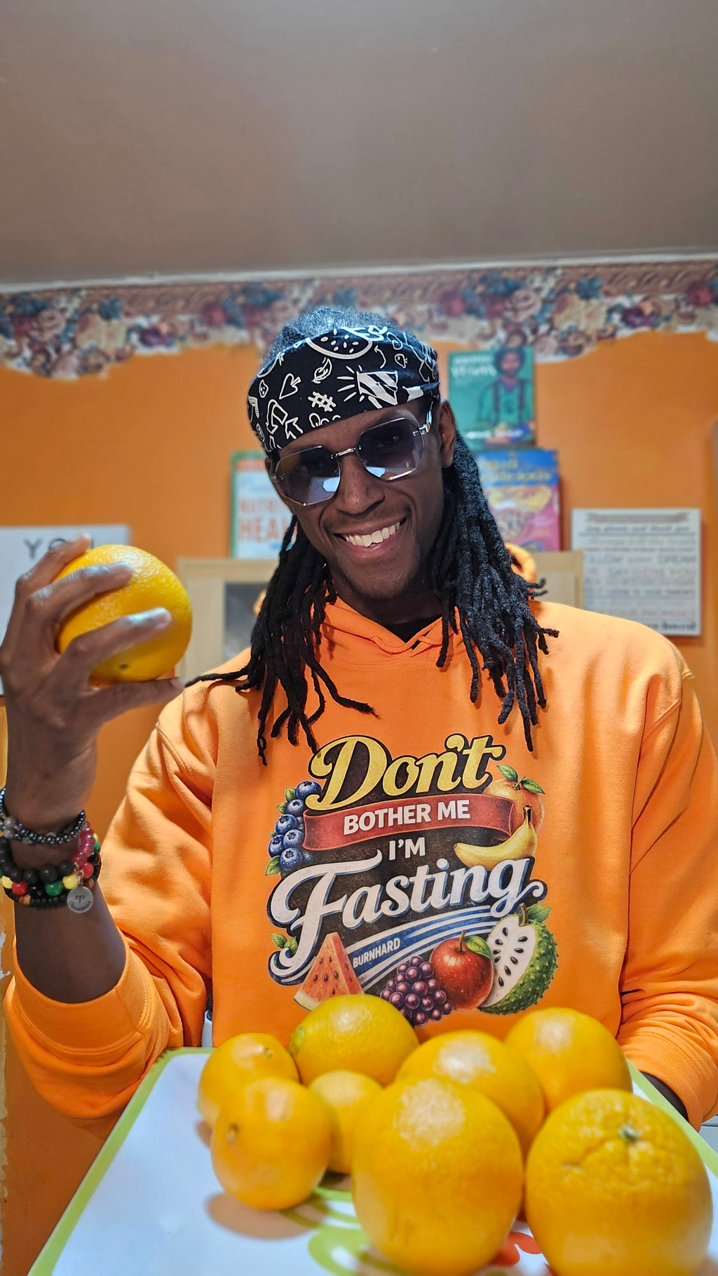 Don't Bother Me Im Fasting Burnhard Essential Unisex Hoodie (Alkaline Edition)