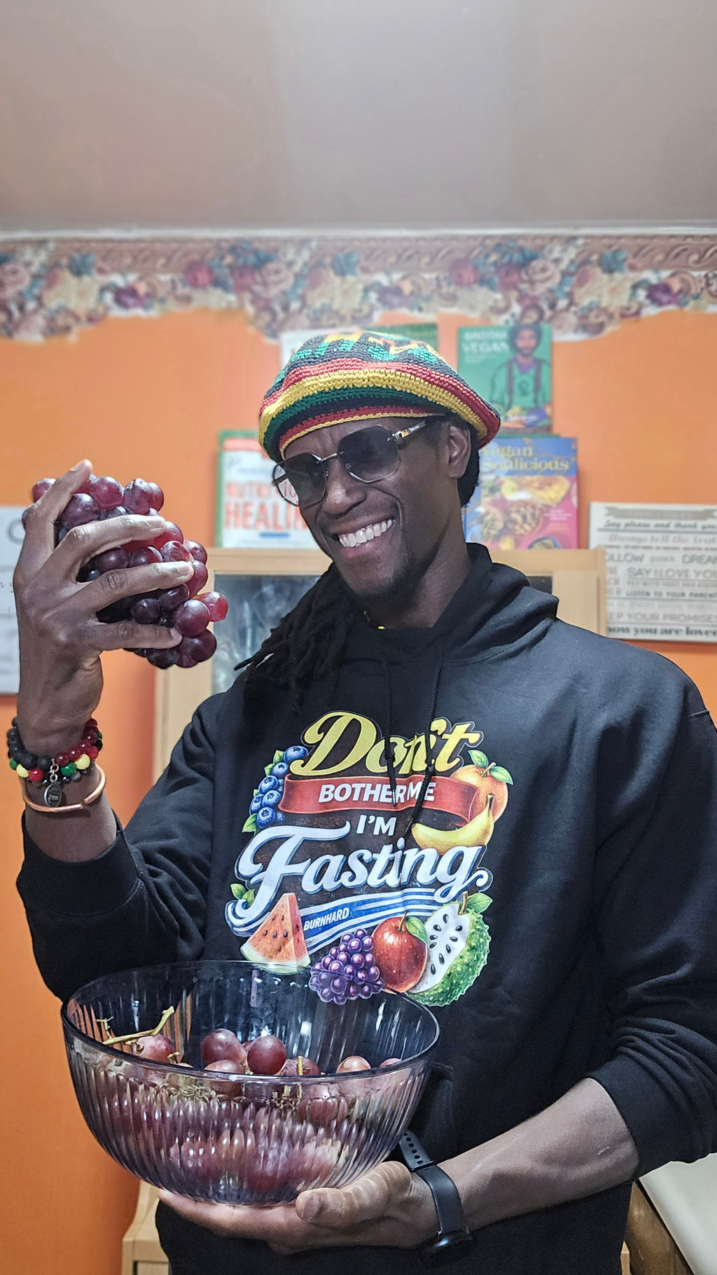 Don't Bother Me Im Fasting Burnhard Essential Unisex Hoodie (Alkaline Edition)