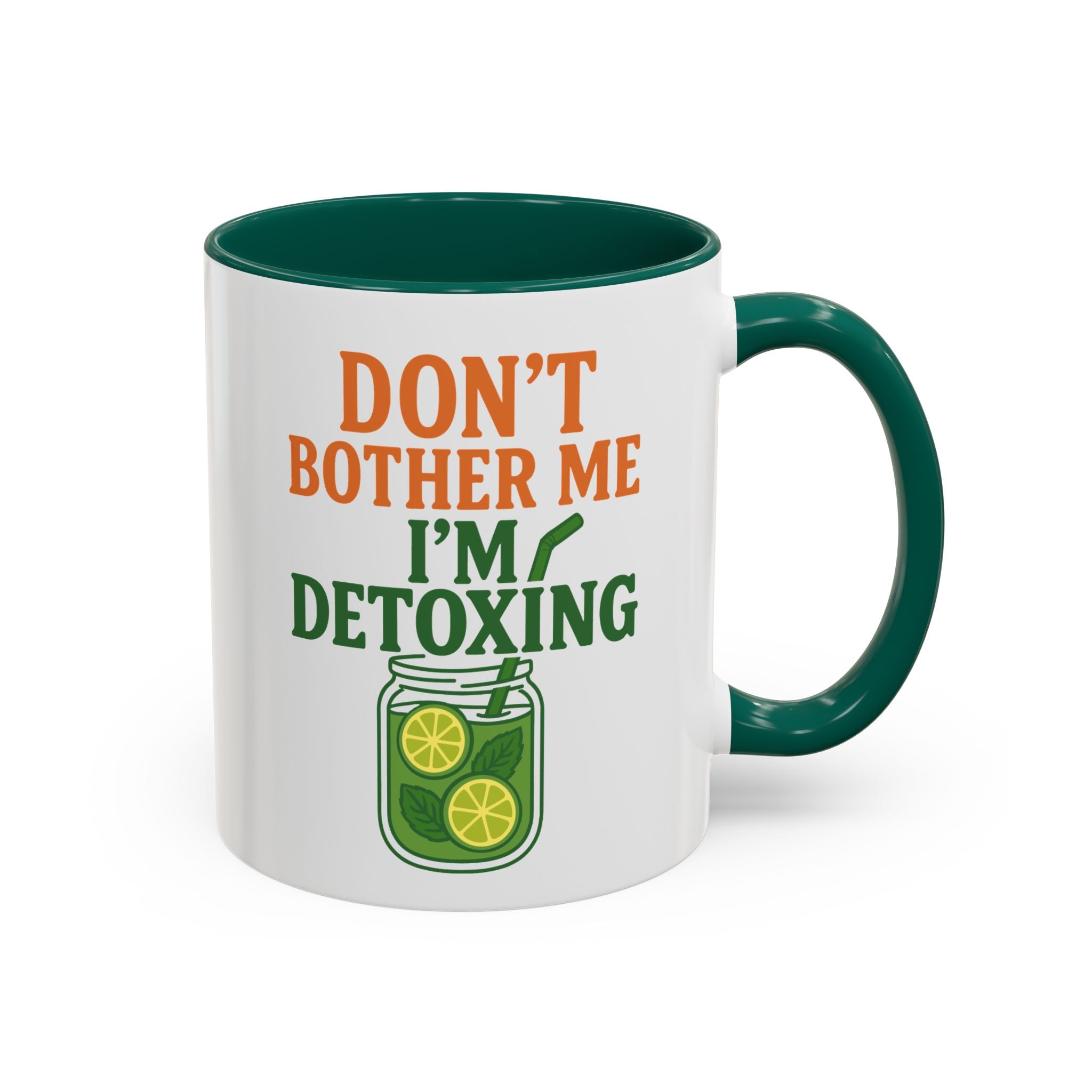 Mug - "Don't Bother Me I'm Detoxing" Lemon Detox Herbal Tea Mug (11oz/15oz)