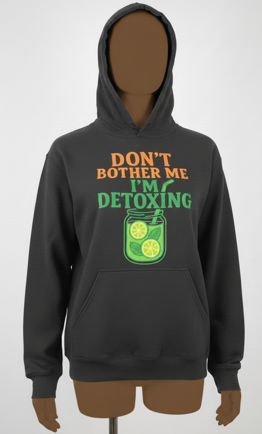DON'T BOTHER ME, IM DETOXING, THE ESSENTIAL HOODIE ! UNISEX