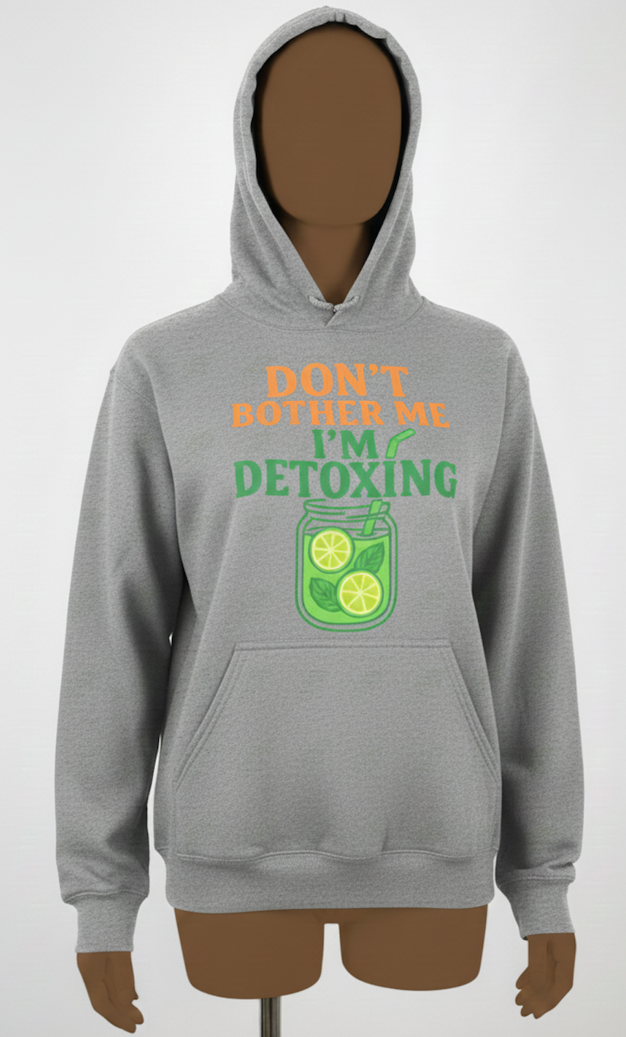 DON'T BOTHER ME, IM DETOXING, THE ESSENTIAL HOODIE ! UNISEX