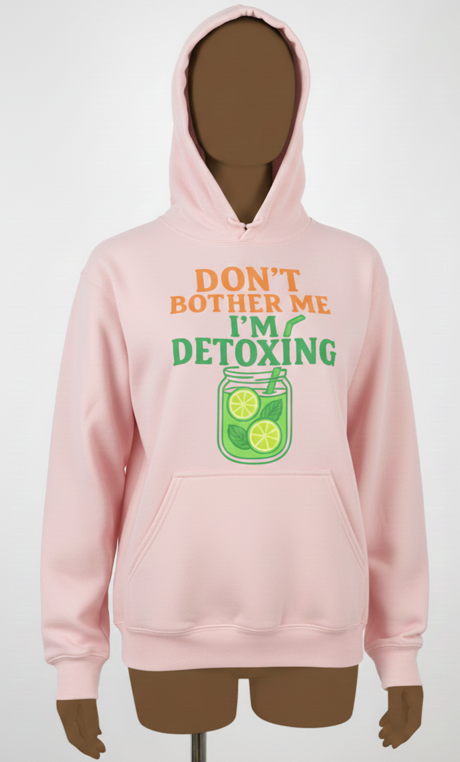 DON'T BOTHER ME, IM DETOXING, THE ESSENTIAL HOODIE ! UNISEX