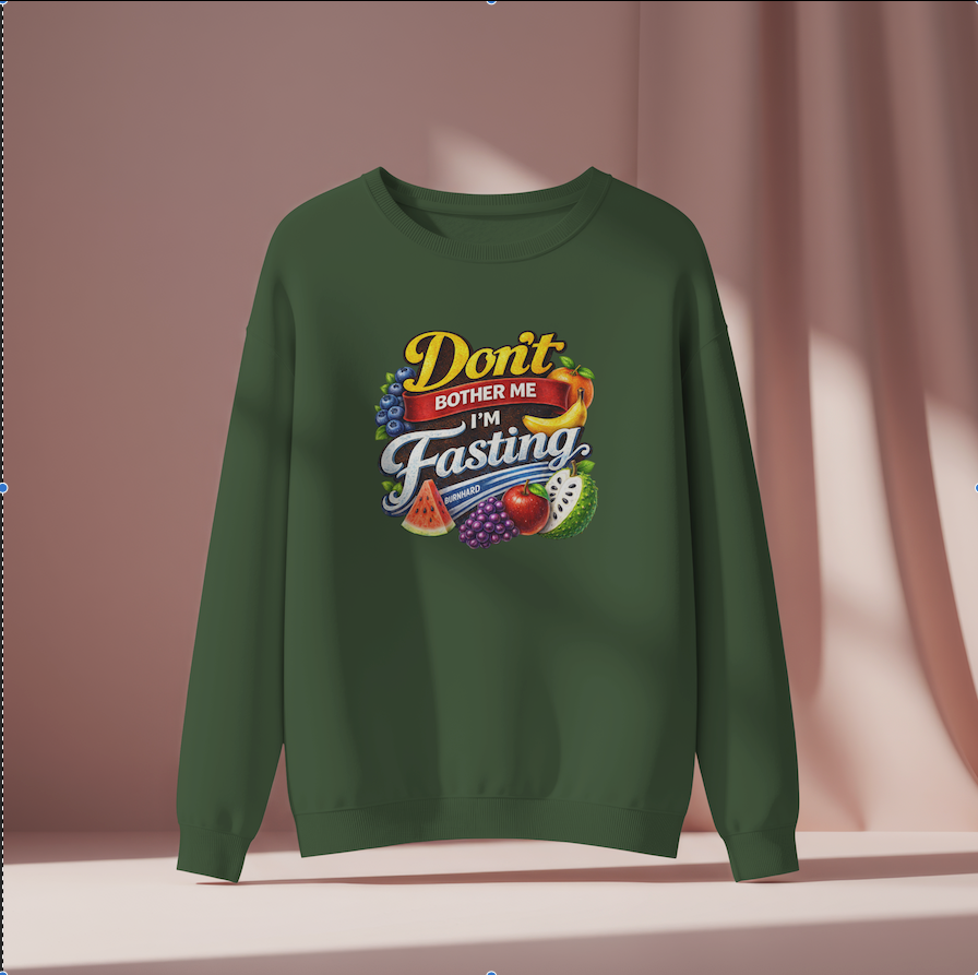 Don't Bother Me im Fasting Essential Unisex Sweater (Alkaline Edition)