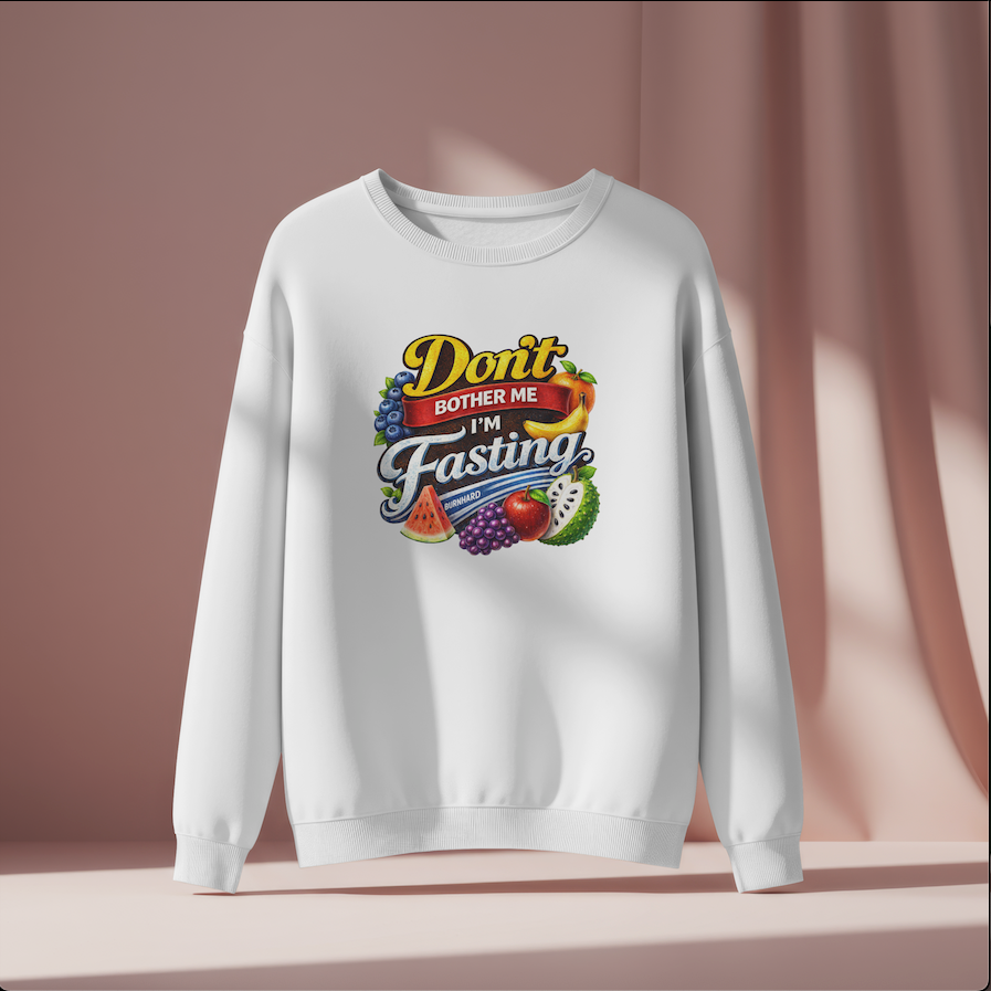 Don't Bother Me im Fasting Essential Unisex Sweater (Alkaline Edition)